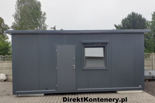 Kontener biurowy 15m2 z WC + aneks kuchenny